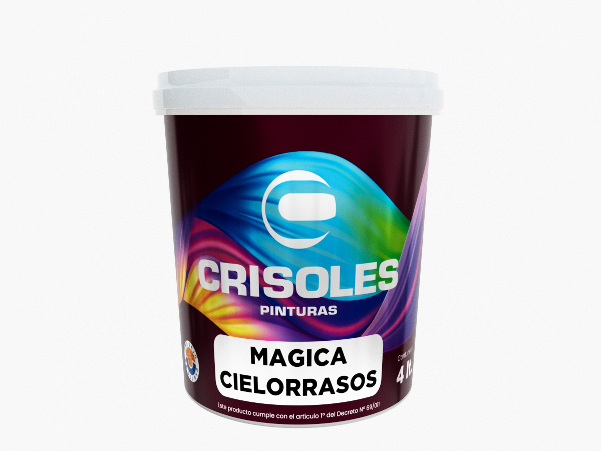 MAGICA CIELORRASOS ANTIHONGOS 4 L
